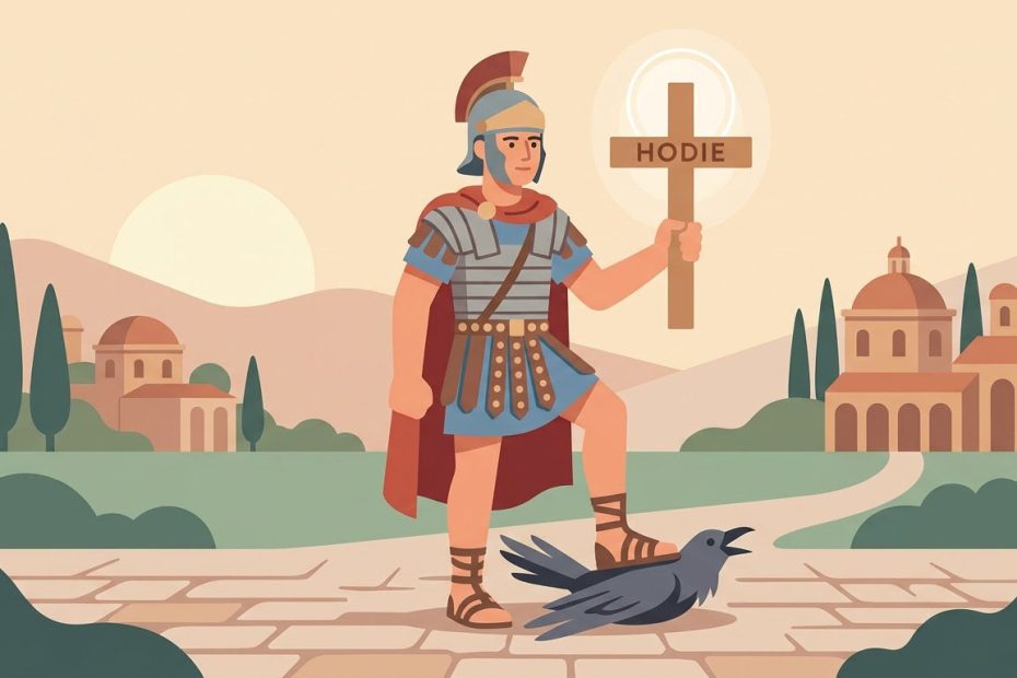Novena a Sant'Expédit - Illustration prière catholique